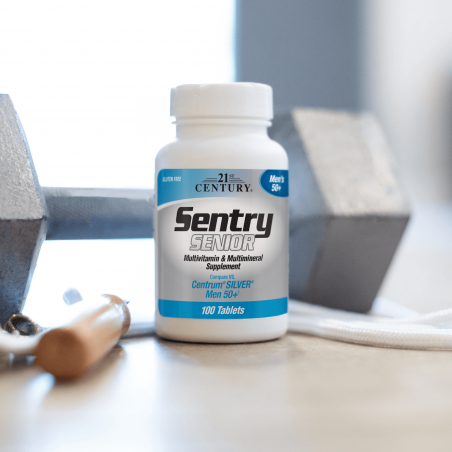 21st Century Sentry Senior Men`s 50+ Multivitamin & Multimineral - Multivitamine și multiminerale pentru bărbați